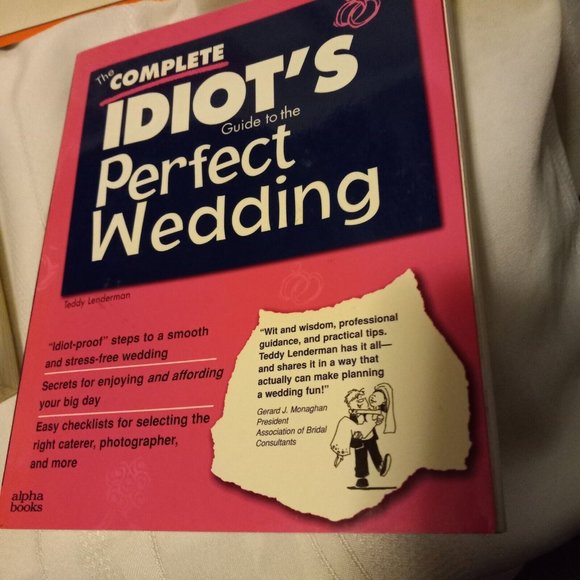 3 Complete Idiots Guides The Perfect Wedding The Civil War Saving The Environmen - Picture 2 of 5